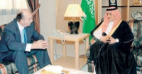 سمو الأمير سلطان بن فهد يستقبل نائب رئيس الاتحاد الدولي للسيارات