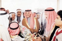  مع الامير سعود بن نايف نائب أمير الشرقية سابقا