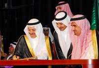 توقيع الاتفاقية بين الاتصالات السعودية وجامعة الملك سعود 