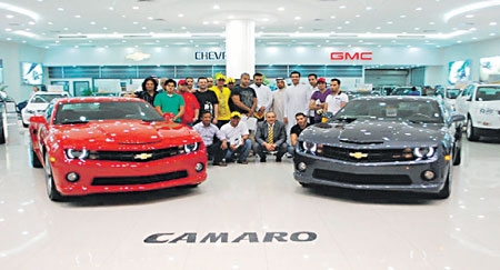 اطلقت شركة الجميح للسيارات الجيل الخامس من سيارة شفروليه كامارو 2010 الجديدة كليا في 