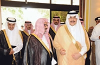 الأمير محمد بن فهد لدى افتتاحه لقاء الخيرية 