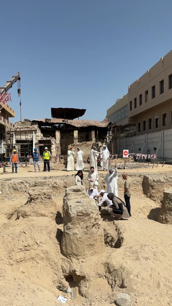 Historic columns in Mubarakiya Market draw NCCAL’s attention