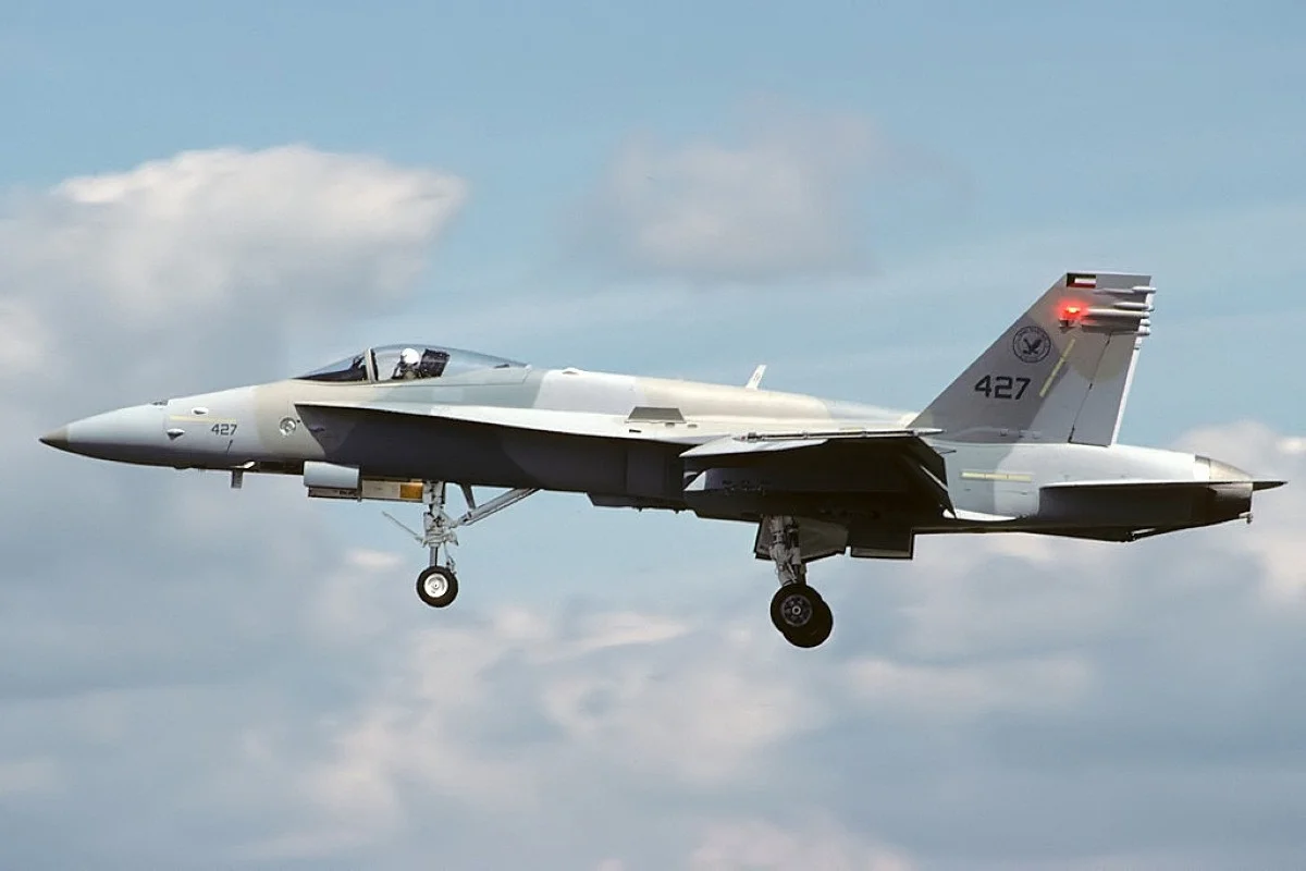 Kuwaiti F18 fighter jet crashes during training mission, pilot killed