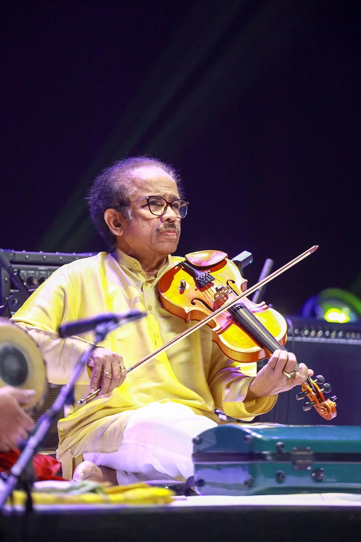 Indian violin maestro Dr. Subramaniam enchants Kuwait
