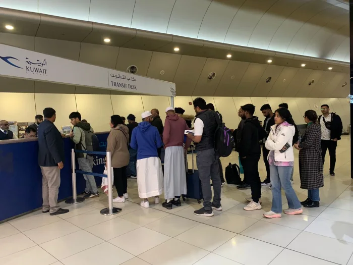 Indians vent ‘frustration’ after 19-hour Kuwait airport ordeal