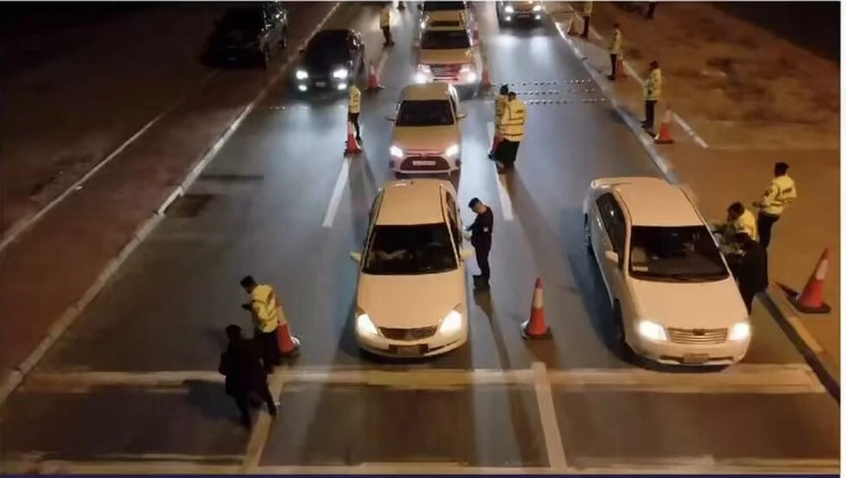 Ministry of Interior carries out large-scale security and traffic campaign in Jaber Al-Ahmad