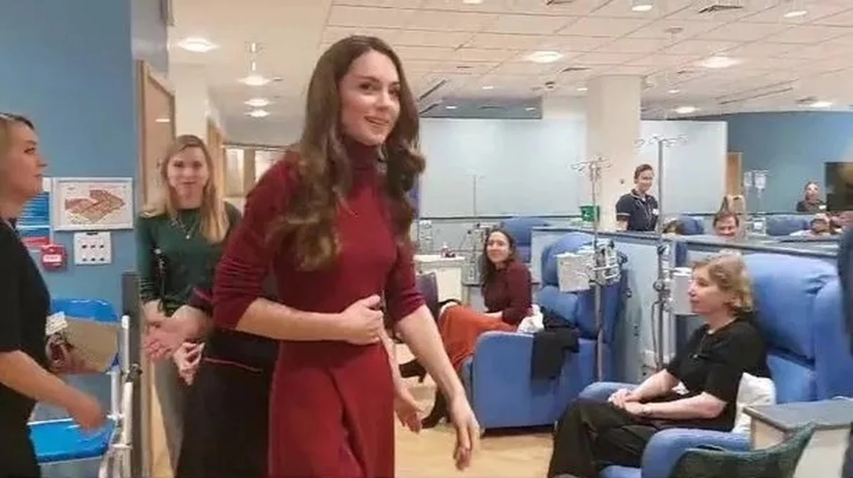 Princess Kate makes emotional return to the hospital that treated her