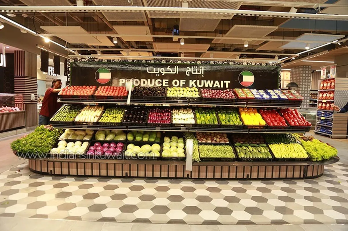 30% of market space dedicated to Kuwaiti Farmers’ Corner across all cooperatives