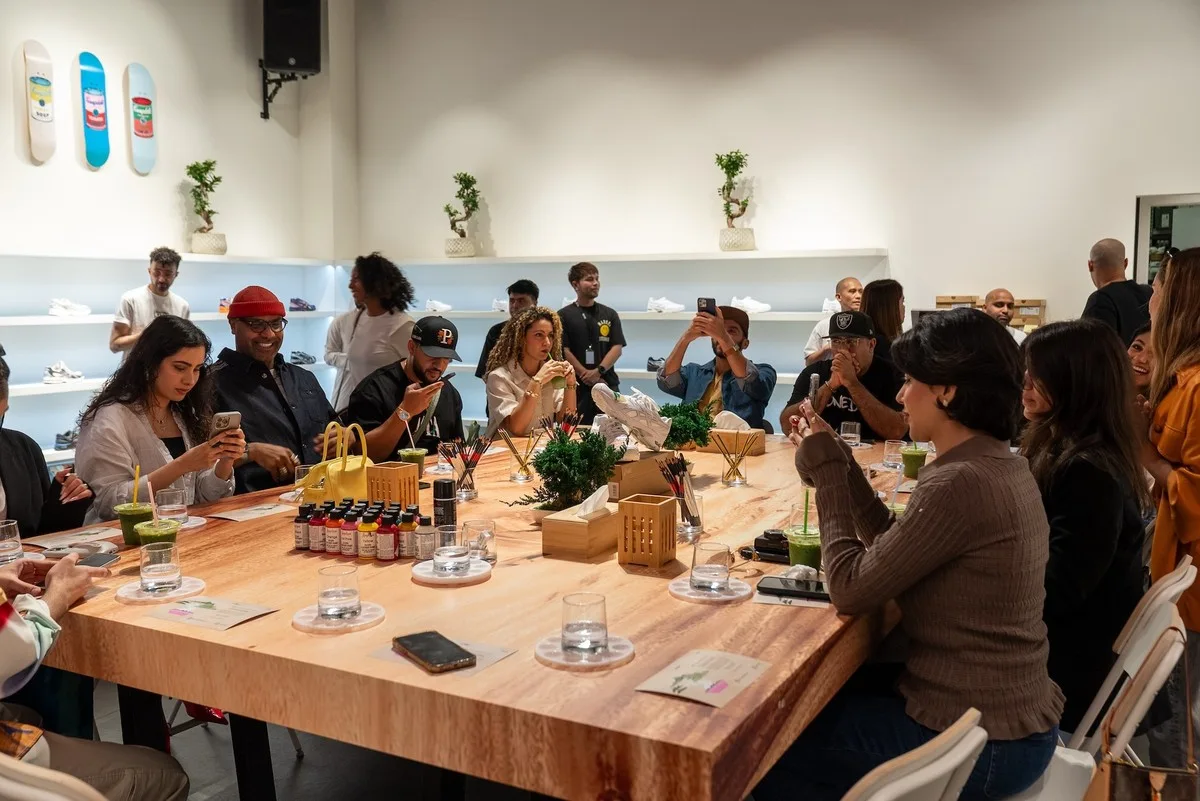 Japanese brand ASICS and SNKR, one of AAW brands, host creative workshops at The Avenues