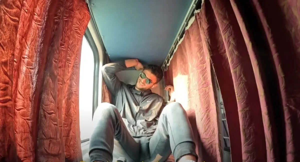 15-hour train ride in India sends American vlogger to the hospital