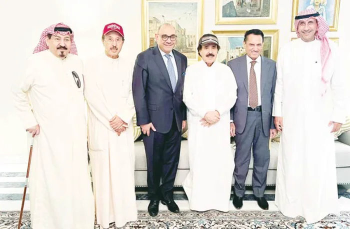Al-Jarallah receives Iraqi Ambassador and media personality Hamid Abdullah