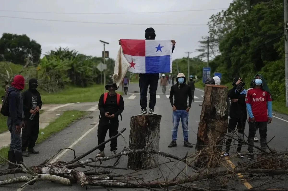 Panama suspends constitutional protections in northwest after destructive protests