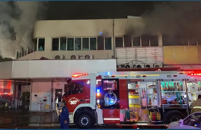 Fire contained at printing press in Shuwaikh Industrial Area