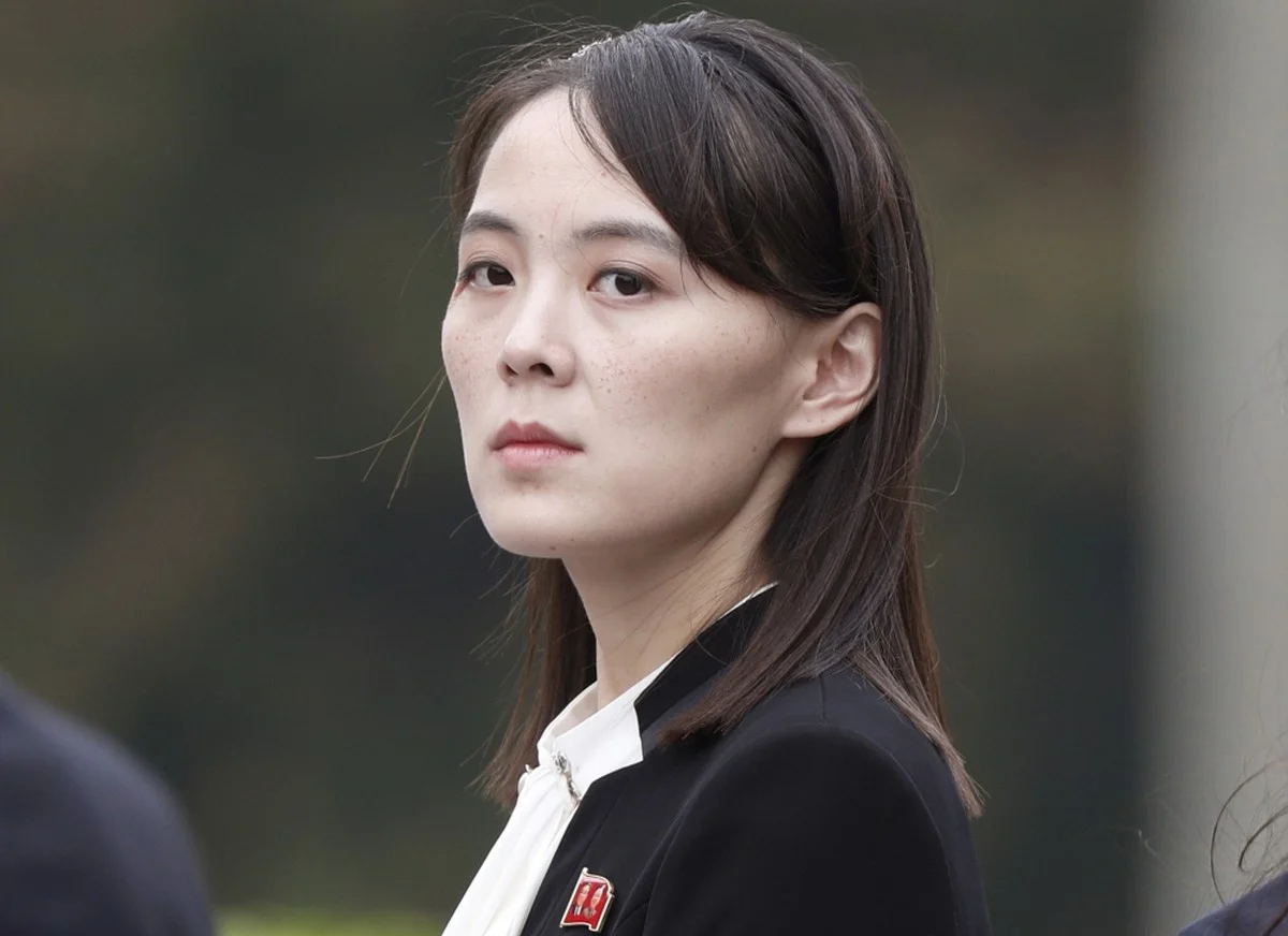 Powerful sister of North Korean leader denies removal of front-line speakers