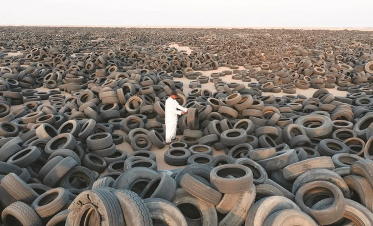 Kuwait aims to convert tire waste into a profitable industry