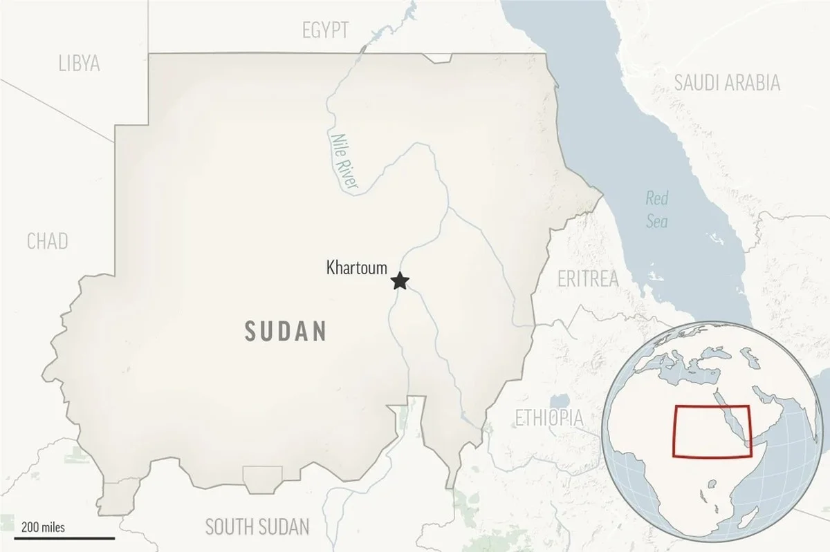 Landslide in Sudan's Darfur wipes out a village, killing more than 1,000 people