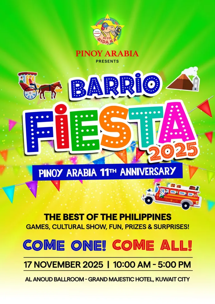 Pinoy Arabia to mark 11th anniversary with Talent Quest 2025