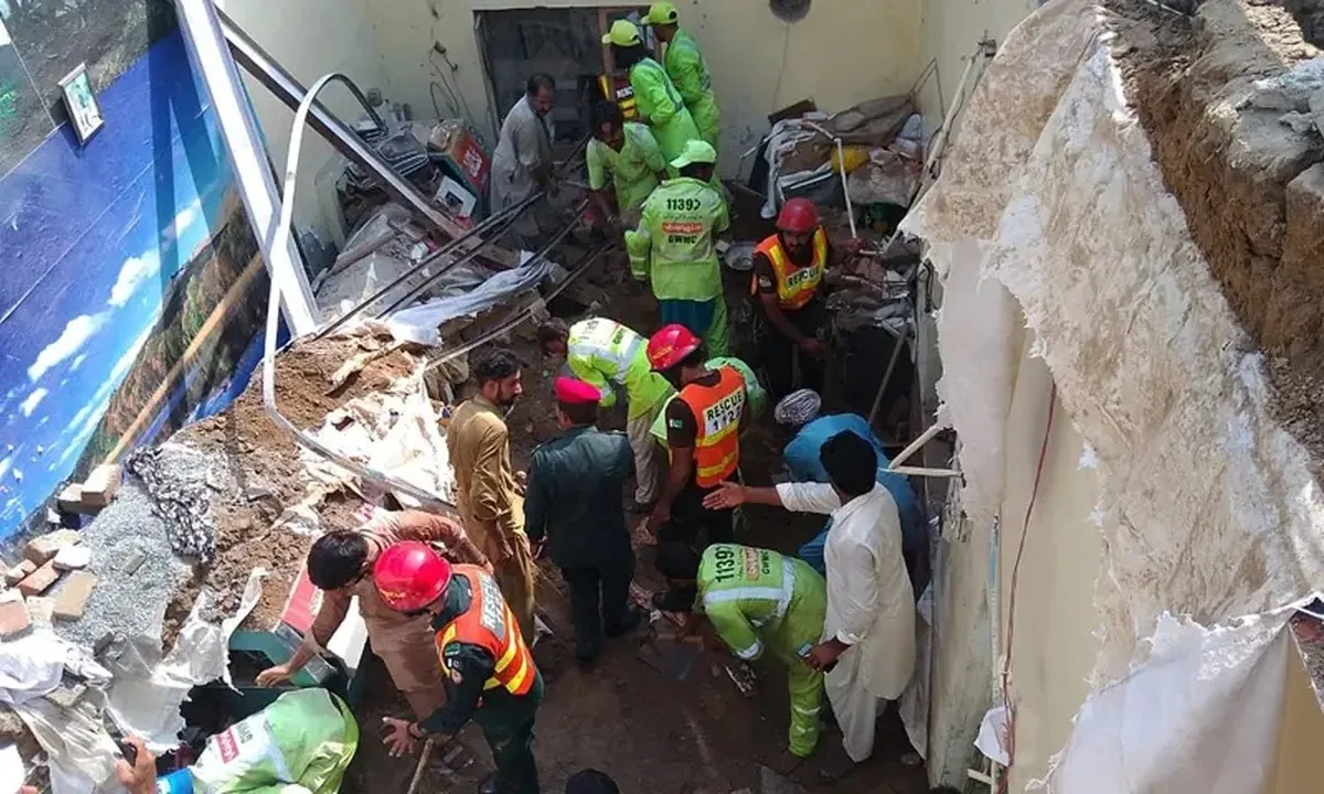 7 killed in roof collapse in Pakistan's Punjab