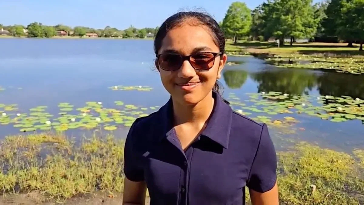 14-year-old invents solution to remove toxic substances from water