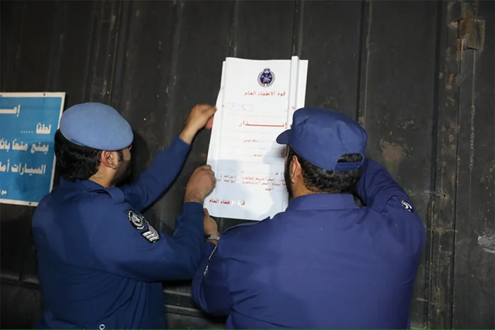 Fire Safety Crackdown: 33 Shops Warned in Shuwaikh Industrial Area