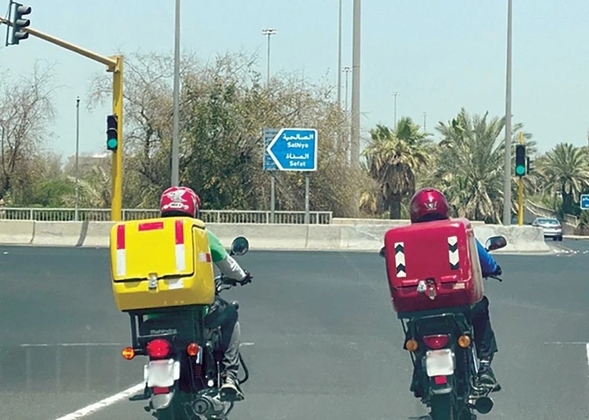 Chaos Grips Kuwait’s Delivery Sector Despite Rapid Boom