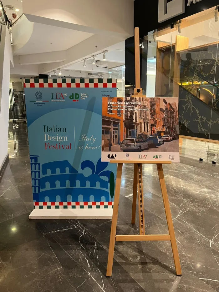 Italian Ambassador Inaugurates Federico Fiorentini’s Art Exhibition in Kuwait