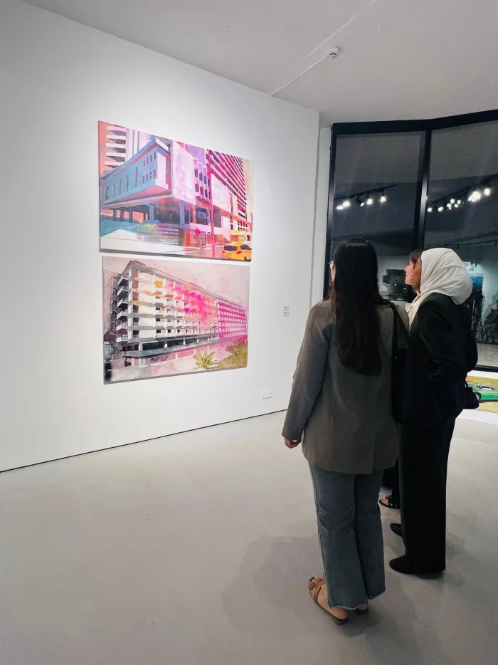 Italian Ambassador Inaugurates Federico Fiorentini’s Art Exhibition in Kuwait