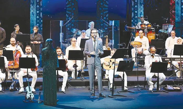 Maestra Amal Guermazi leads ‘Mazzika’ orchestra in a landmark concert in Kuwait
