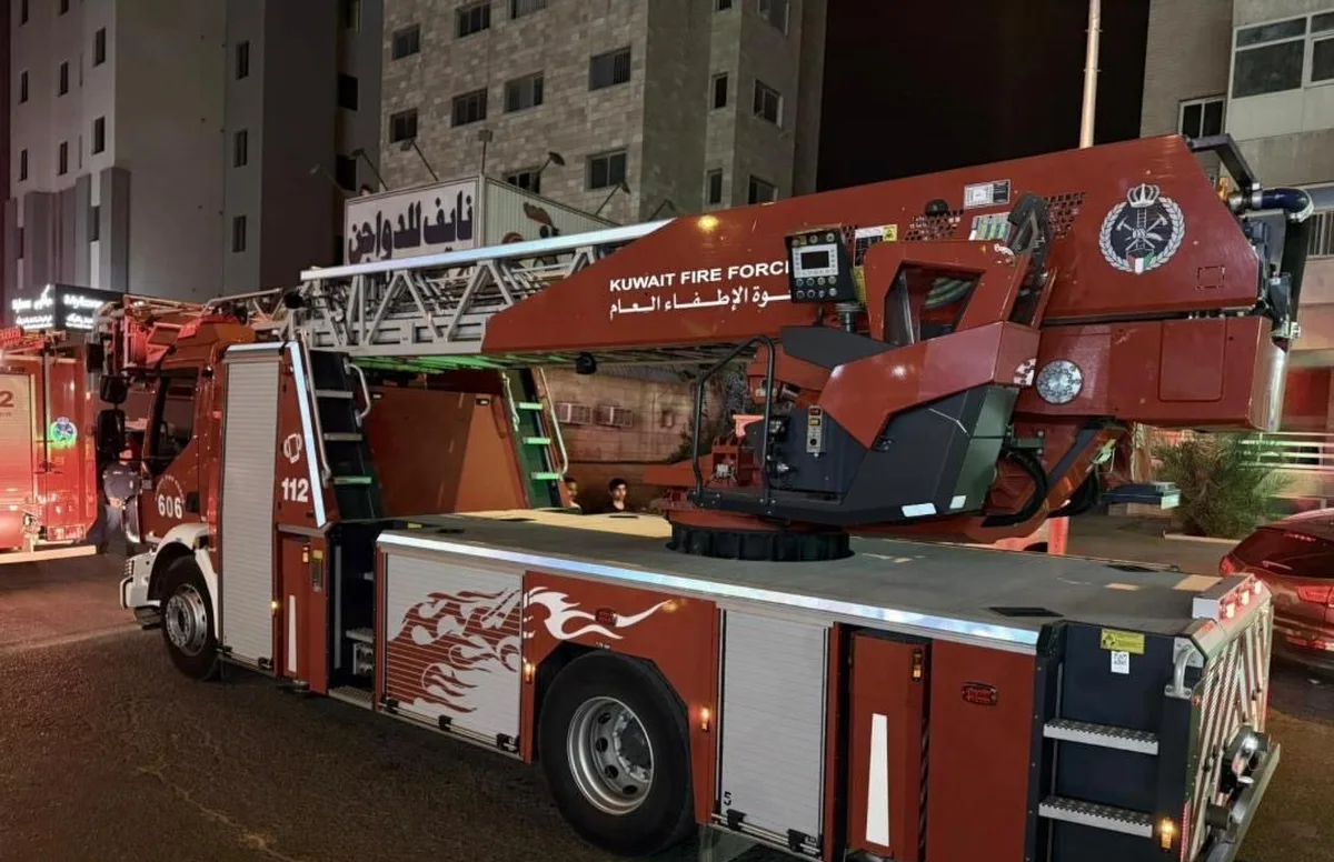 Quick Response Prevents Major Damage in Hawalli Building Fire