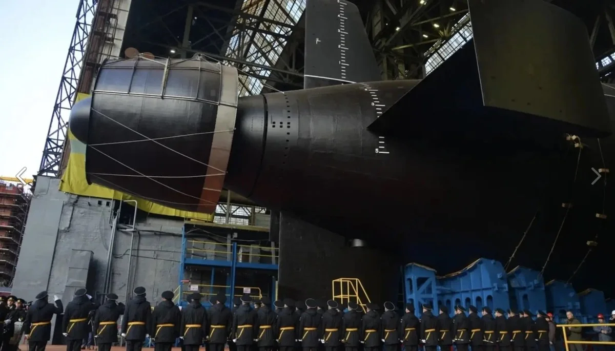 Russia launches Khabarovsk nuclear submarine