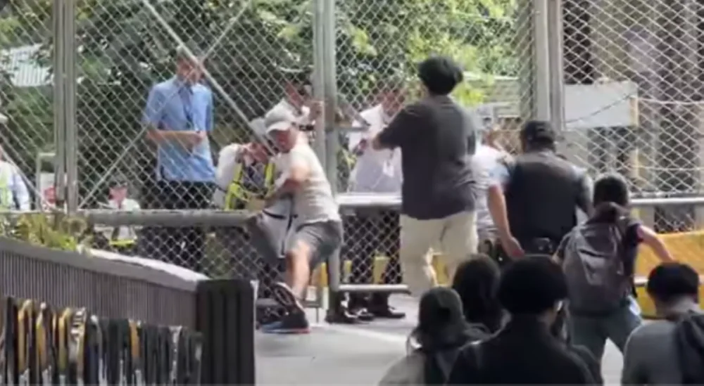 'Papasukin n'yo kami!' Ilang raliyista, nagtangkang pasukin ang ICI