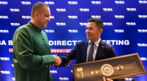 Manny Pacquiao, itinalaga bilang Vice President ng Int'l Boxing Association-Balita