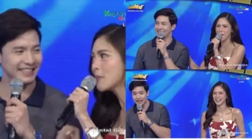 Napatabi lang sa It's Showtime: Alden Richards, Kim Chiu umaa-Pau ang chemistry-Balita