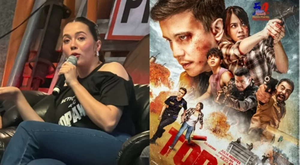 Julia Montes, naaksidente sa set ng 'Topakk'