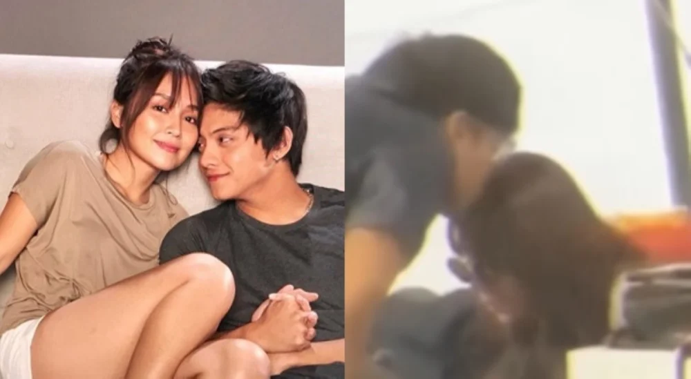 Matapos bigyan ng bulaklak: Daniel hinalikan sa bumbunan si Kathryn?