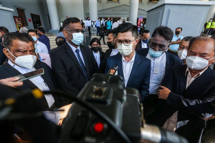 张盛闻(中)指,马华将继续捍卫宪法赋予各族人民学习母语的权利。-Hari Anggara摄- 张盛闻(中)指,马华将继续捍卫宪法赋予各族人民学习母语的权利。-Hari Anggara摄-