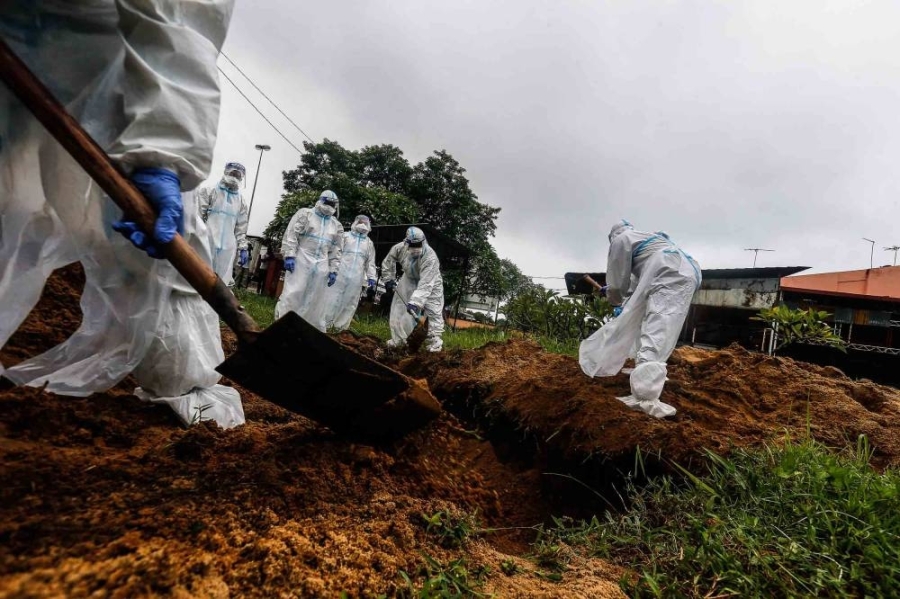 雪州昨日新增最多死亡病例,达12宗。-Sayuti Zainudin摄- 雪州昨日新增最多死亡病例,达12宗。-Sayuti Zainudin摄-