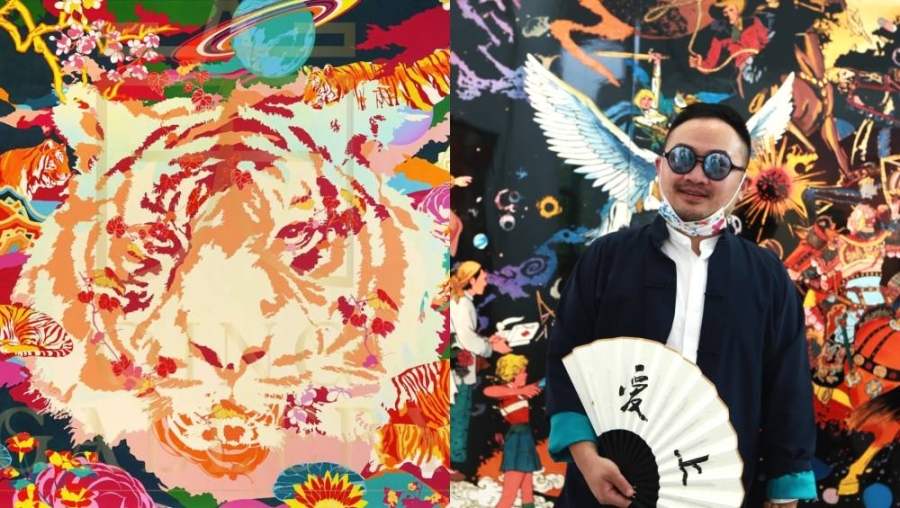 《当下即是永恒 Forever is Now》艺术展从即日起至2月15日,右图是蔡赟骅。-庆画廊提供/精彩大马制图- 《当下即是永恒 Forever is Now》艺术展从即日起至2月15日,右图是蔡赟骅。-庆画廊提供/精彩大马制图-