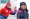 23岁的杰弗里和17岁的阿茹温，都是征战北京东奥会的高山滑雪赛项。-摘自OCM推特/精彩大马制图-