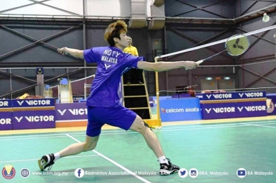 黄智勇首次担任第二男单,他认为最重要是表现出高昂的斗志,不留遗憾地离开球场。-摘自马羽总脸书- 黄智勇首次担任第二男单,他认为最重要是表现出高昂的斗志,不留遗憾地离开球场。-摘自马羽总脸书-