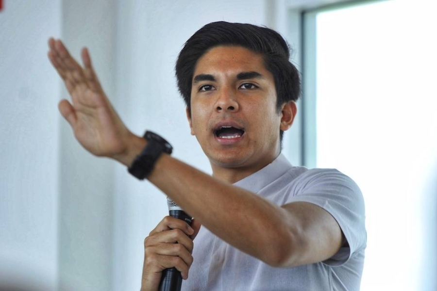 赛沙迪宣布MUDA的拉庆州席候选人,而这将会对垒公正党等对手。-Shafwan Zaidon摄- 赛沙迪宣布MUDA的拉庆州席候选人,而这将会对垒公正党等对手。-Shafwan Zaidon摄-