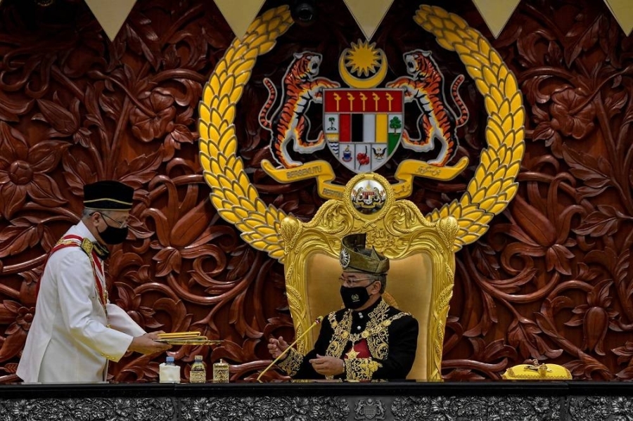 国家元首说,大马冠病疫情过渡至地方流行病阶段必需谨慎落实。-马新社- 国家元首说,大马冠病疫情过渡至地方流行病阶段必需谨慎落实。-马新社-