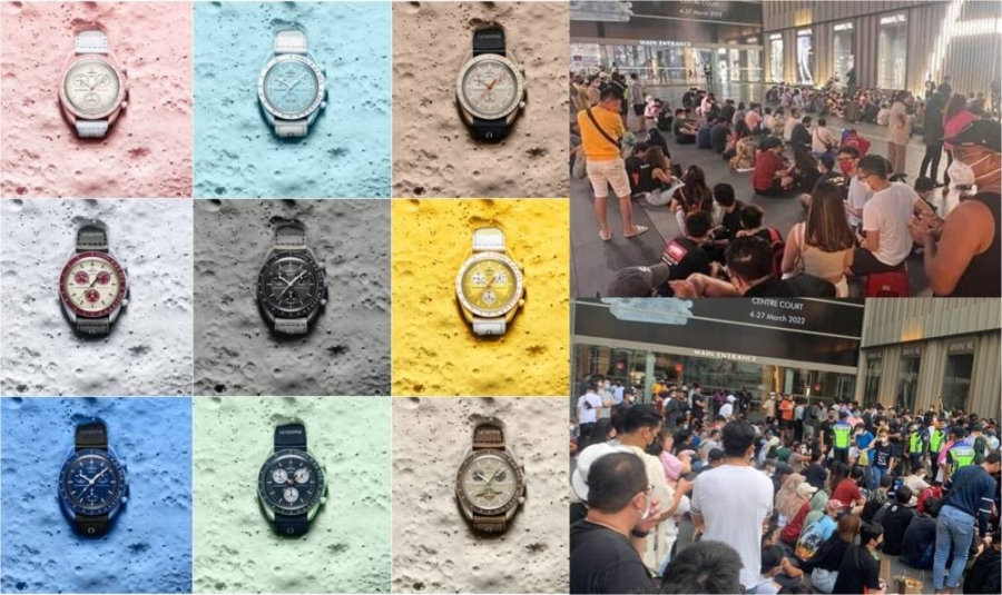 许多民众不惜连夜在柏威年购物广场排队,务必要第一时间入手心头好。-图摘自Swatch官网/大马购物商场脸书/精彩大马制图- 许多民众不惜连夜在柏威年购物广场排队,务必要第一时间入手心头好。-图摘自Swatch官网/大马购物商场脸书/精彩大马制图-
