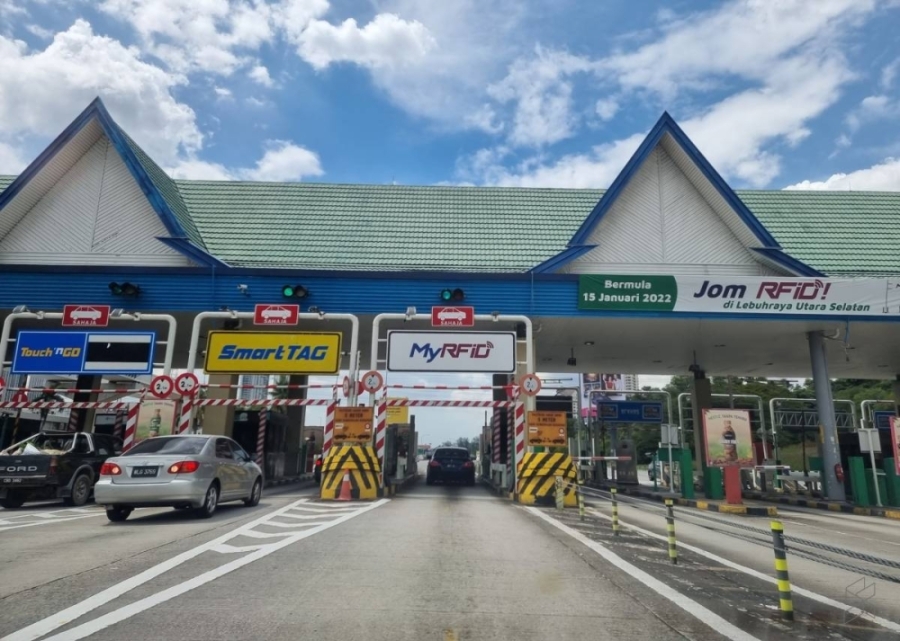 所有RFID用户应该使用同一个支付通道进入或离开大道。-图摘自Soya Cincau- 所有RFID用户应该使用同一个支付通道进入或离开大道。-图摘自Soya Cincau-