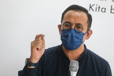 沈志强说,若纳吉真心想要辩论,他可以代替林吉祥用英文辩论。-SAYUTI ZAINUDIN摄- 沈志强说,若纳吉真心想要辩论,他可以代替林吉祥用英文辩论。-SAYUTI ZAINUDIN摄-