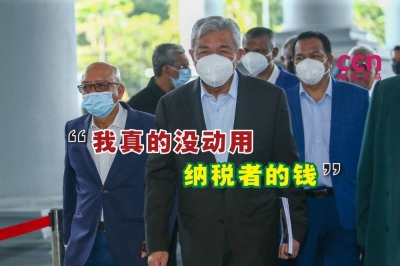 扎希重申,健康思维基金会并没有动用到纳税者一分一毫的钱。-Devan Manuel摄- 扎希重申,健康思维基金会并没有动用到纳税者一分一毫的钱。-Devan Manuel摄-