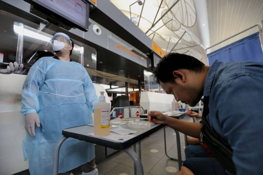 全国新增确诊病例最多的是雪兰莪,报1272宗。-Ahmad Zamzahuri摄- 全国新增确诊病例最多的是雪兰莪,报1272宗。-Ahmad Zamzahuri摄-