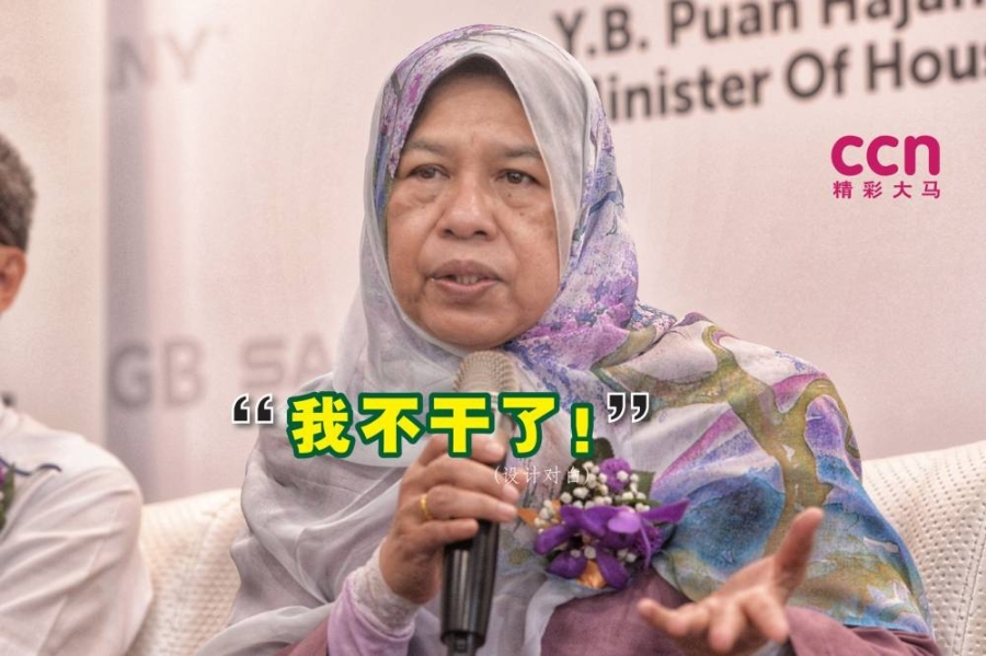 祖莱达宣布退出土团党,转投新成立的全民党。-精彩大马制图- 祖莱达宣布退出土团党,转投新成立的全民党。-精彩大马制图-