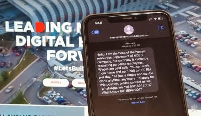 数码经济发展机构发布公告提醒社会大众,有不法之徒冒用该组名称行骗!-图摘自Soya Cincau- 数码经济发展机构发布公告提醒社会大众,有不法之徒冒用该组名称行骗!-图摘自Soya Cincau-