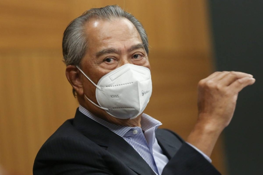 慕尤丁表示不会再回应他被指Ultra Kirana有限公司(UKSB)130万令吉政治献金的指控。-Yusof Mat Isa摄- 慕尤丁表示不会再回应他被指Ultra Kirana有限公司(UKSB)130万令吉政治献金的指控。-Yusof Mat Isa摄-